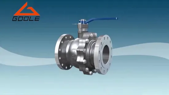 2500lb Three Pieces Forged Trunnion Ball Valve (GAQ347F)