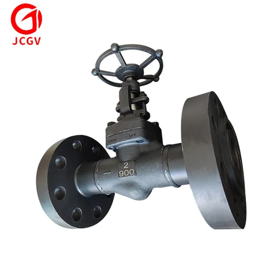 API598 A105n 900lb High Pressure Forged Steel Globe Valve with Flange