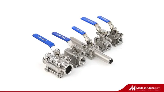 3PC Female Threaded /SS304 /316 /OEM BSPT 1000wog Oil Valve