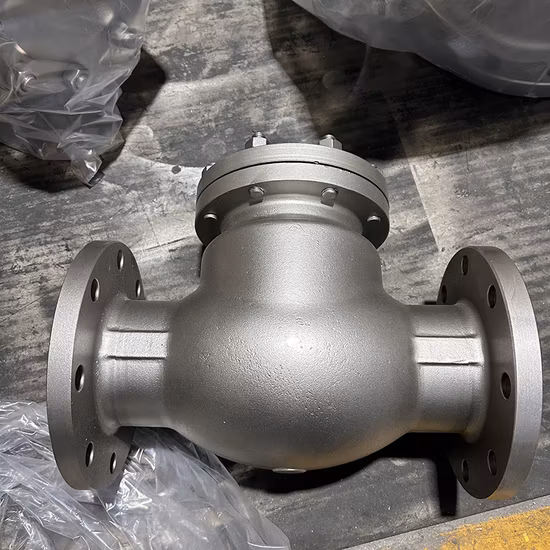 Cast Ductile Iron Flanged Dual Plate Check Valve Flap Valve Swing Ball Type Check Valve