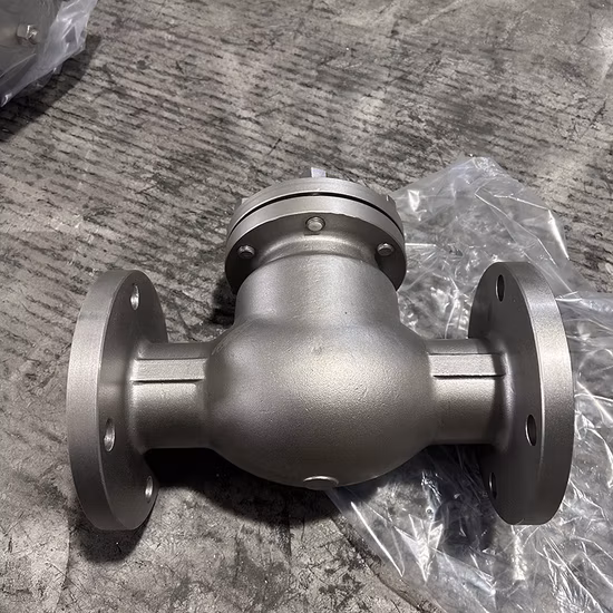 Cast Ductile Iron Flanged Dual Plate Check Valve Flap Valve Swing Ball Type Check Valve