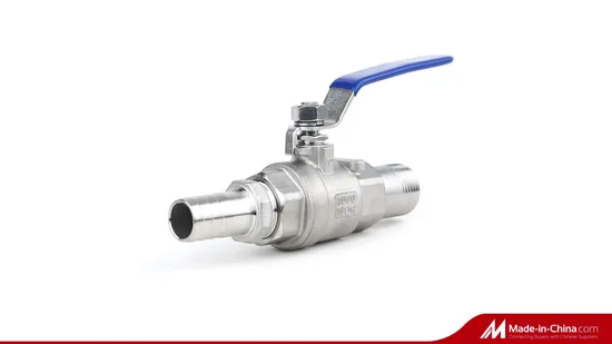 2 PC Stainless Steel Thread Ball Valve 