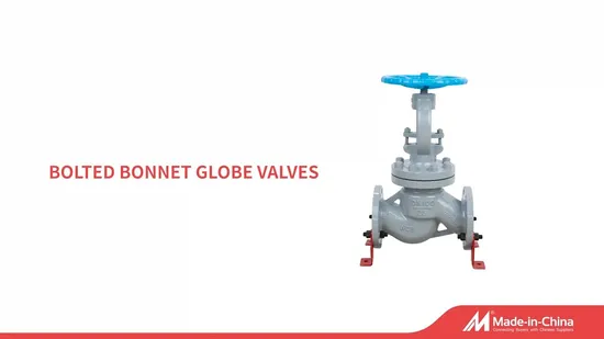 API Cast Steel Straight Pattern Globe Valve for Shut